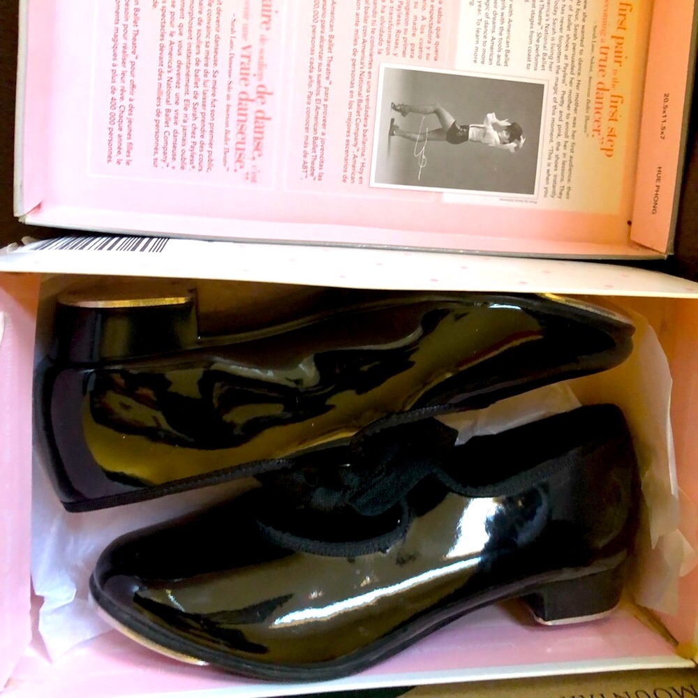 Black American Ballet Theatre tap shoes.